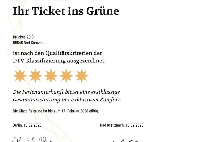 Ihr Ticket Ins Gruene - Topmoderne 5-sterne-ferienwohnung باد كروزناش